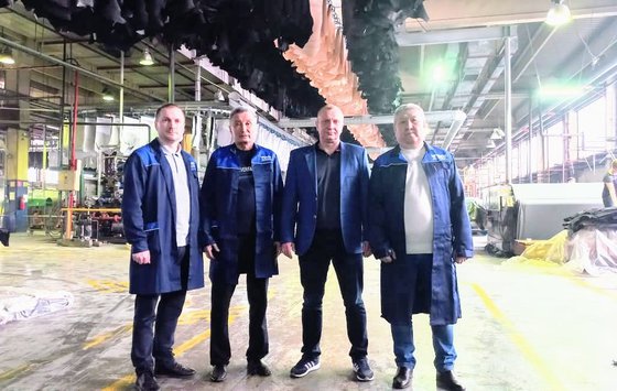 On April 14, Volga Tannery welcomed honored guests